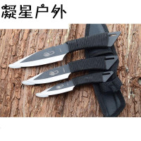 T刀具军刀防身瑞士军士随身特种兵军工锋利军官短刀小刀直刀 004-082【2号色】