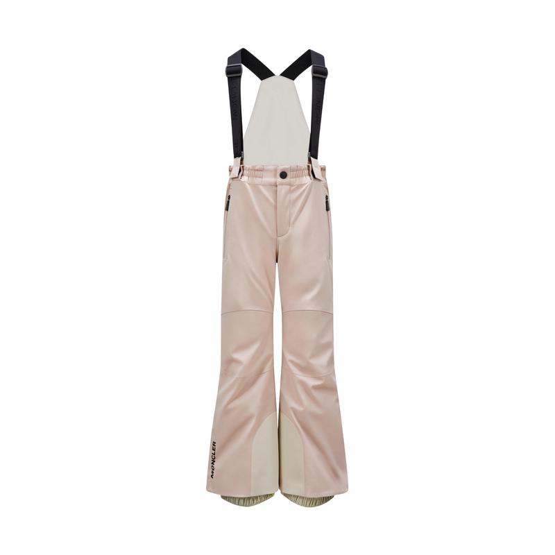 盟可睐(MONCLER)女孩户外休闲裤女童弹性防风滑雪裤带防滑硅胶拉