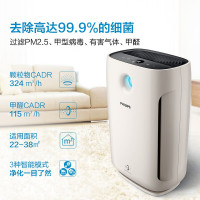 飞利浦(PHILIPS) 空气净化器 AC2880 家用卧室智能除雾霾甲醛过敏源烟尘PM2.5