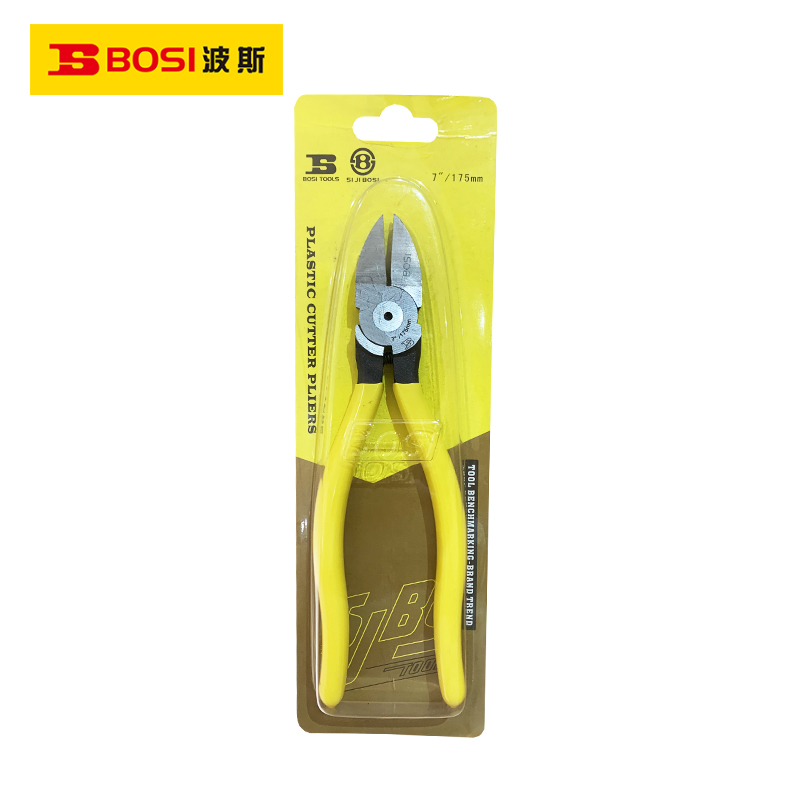 波斯(BOSI)水口钳(7“/175mm)把高清大图