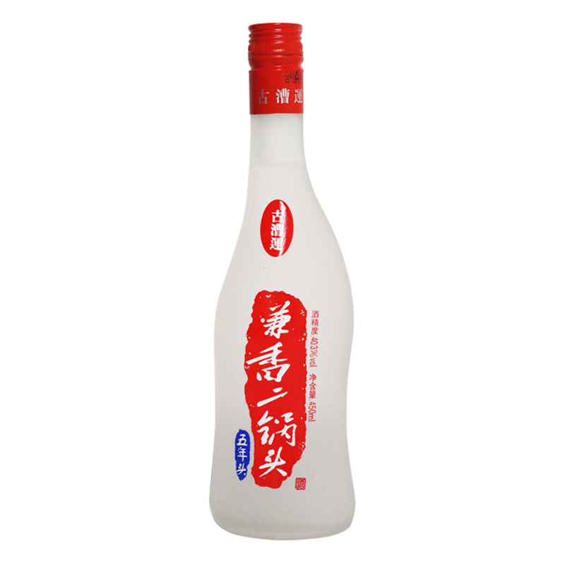 运酒 兼香二锅头 五年头 40.3度 兼香型白酒 450ml/瓶 单瓶装