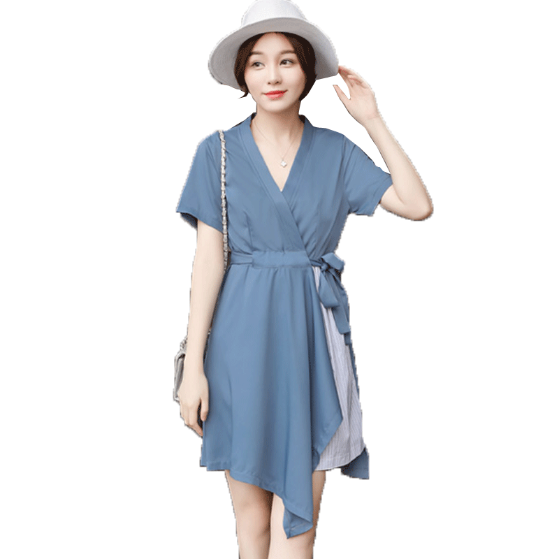 女装气质女神范衣服端庄大气牌子正品萝莉可爱日系小清新夏连衣裙