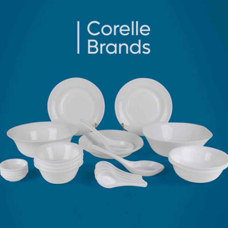 Corelle Brands康宁餐具冰萃玲珑12件套
