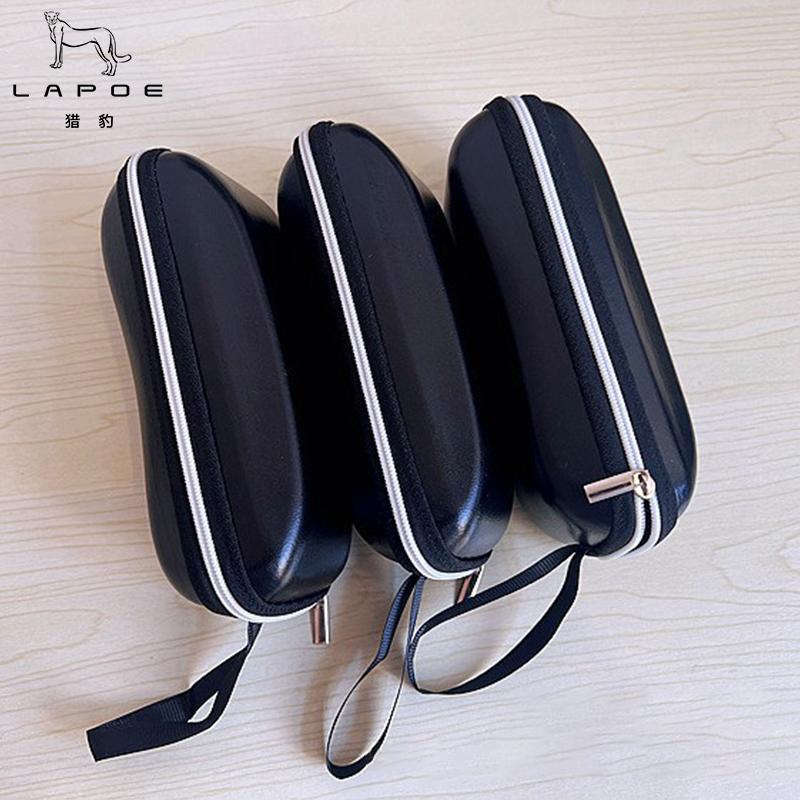 猎豹 防水PU硬质眼镜盒终端机收纳盒16.5*7*5cm/个高清大图