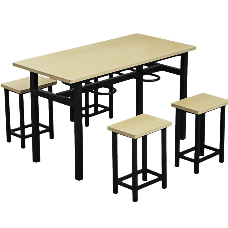 演发 一桌四椅 120cm 套高清大图