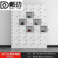 戴劲电动工具充电柜工地对讲机存放柜手电钻集中充电保管箱30门