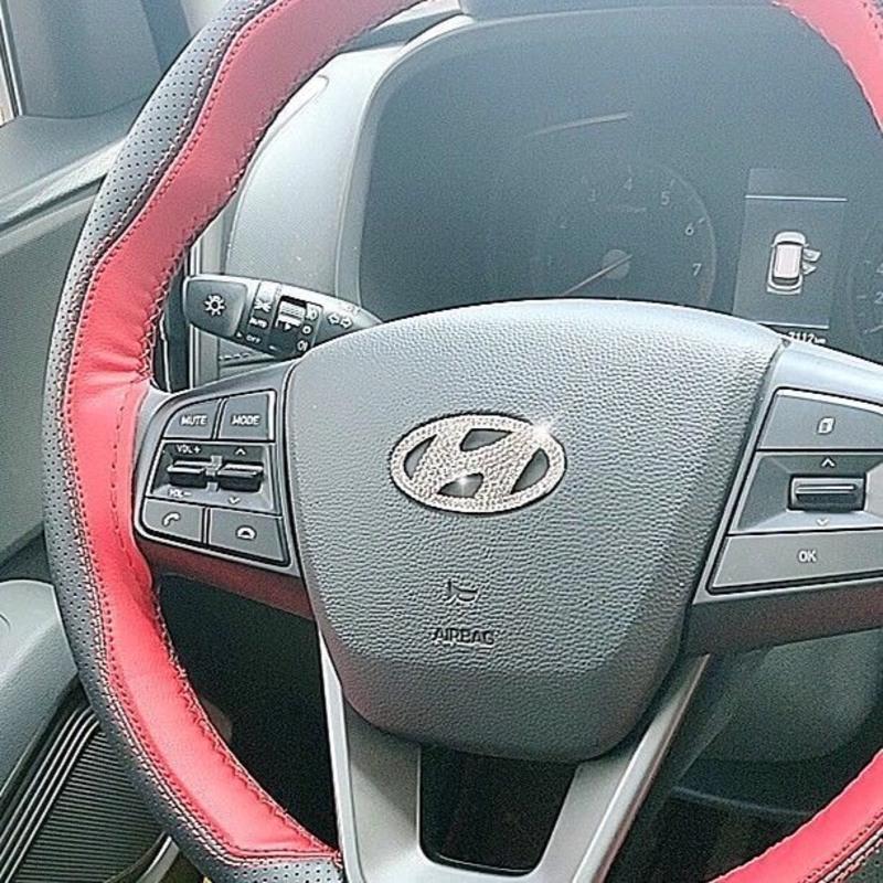 现代方向盘填空钻白钻备注车型年份现代镶钻方向盘标贴朗动名图瑞纳