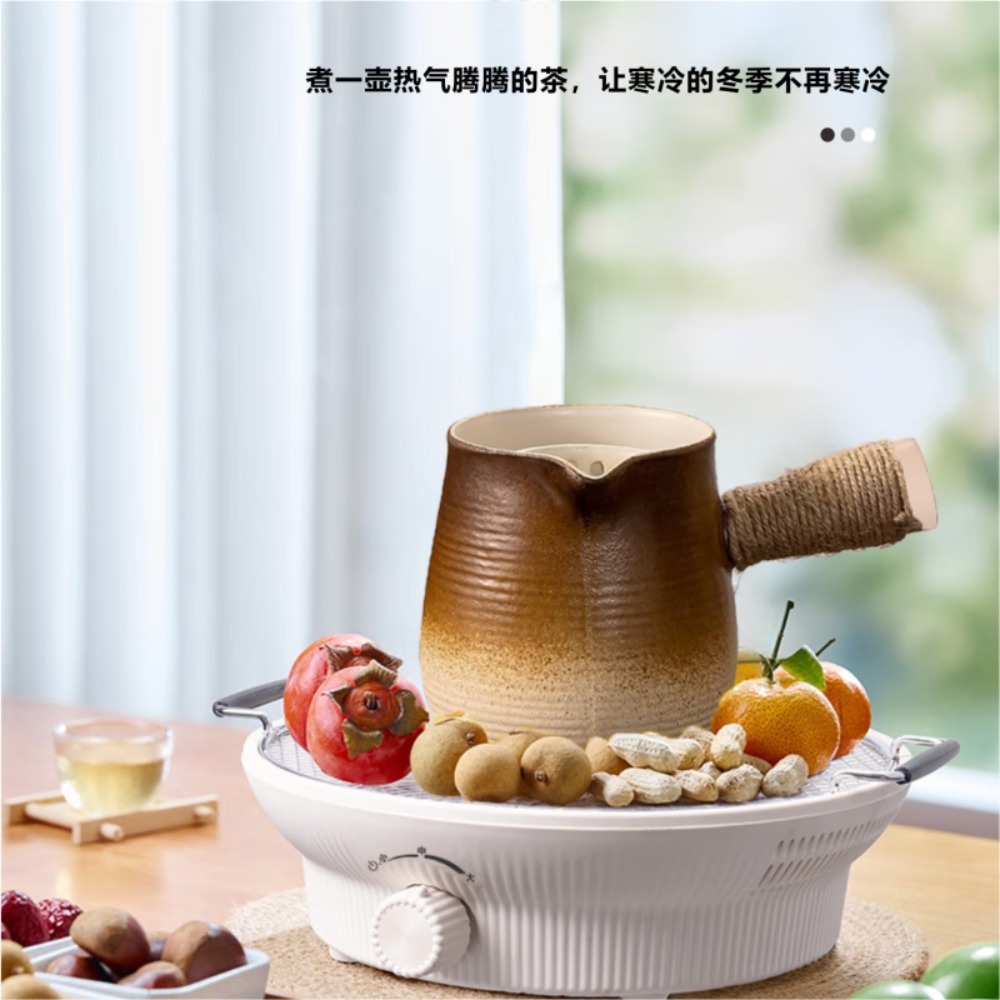 小鸭围炉煮茶高清大图