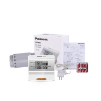 松下(Panasonic) 电子血压计BU05上臂式 手臂 送稳压电源 家用老人心律测量仪 配AC电源