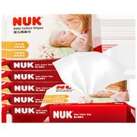 NUK婴儿棉柔巾80抽,6连包