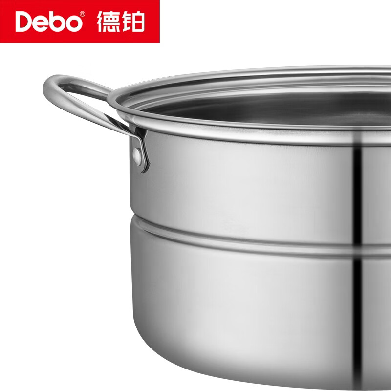 Debo 德铂奥格斯堡不锈钢多用双层蒸锅28cm DEP-285高清大图