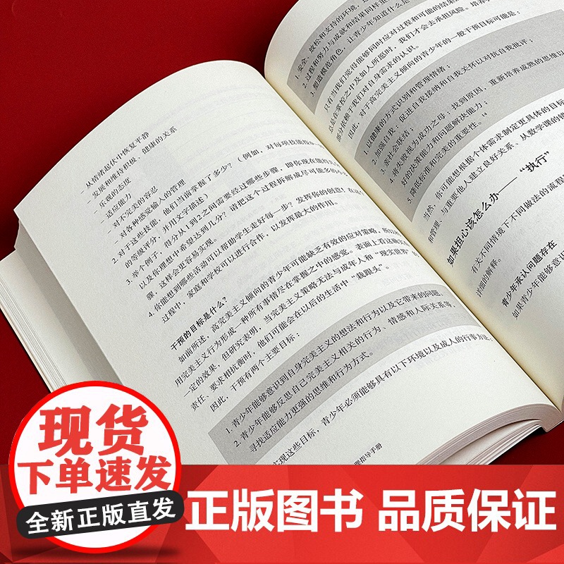 挑战完美主义 优化青少年成长的心理指导手册 青少年心理健康 华东师范大学出版社高清大图