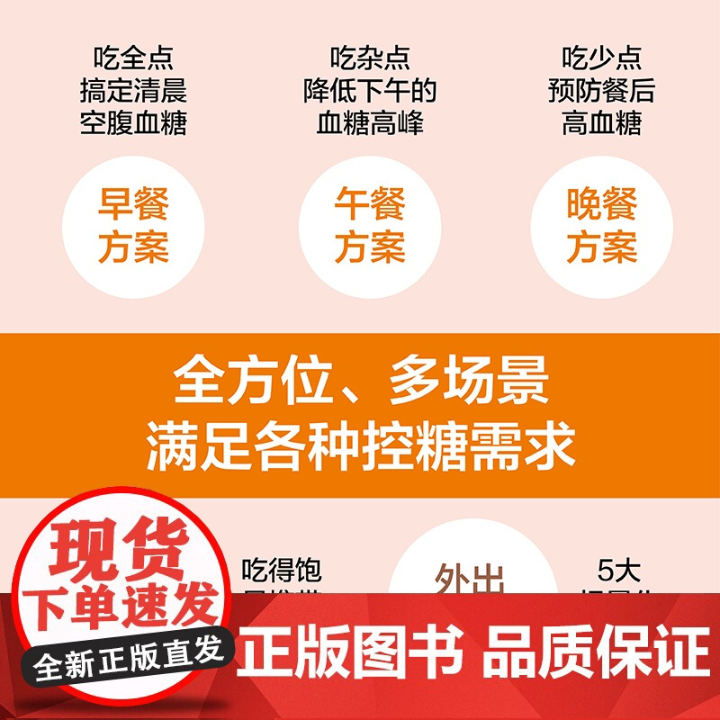 生活-控血糖护心脑食养全家一本就够糖尿病血糖饮食控糖资深营养师30余年控糖经验分享带你实践112配餐法张晔 24小时动态