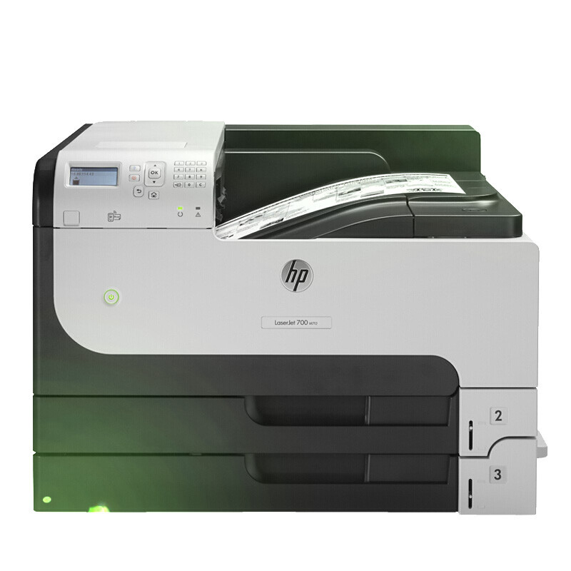 惠普(HP) M712DN A3 黑白激光打印机CF236A