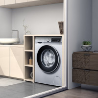 SIEMENS/西门子 10kg 全自动滚筒家用洗衣机 智能投放 WG54A1A80W