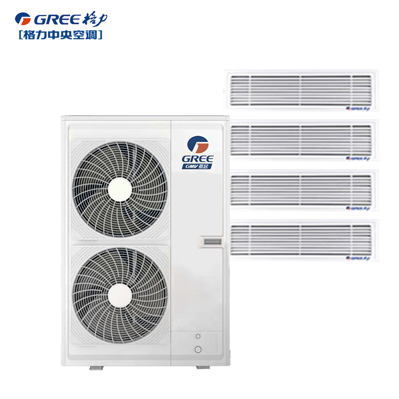 格力(GREE)家用中央空调小7匹(6.4P)祺居一拖五GMV-H160WL/Db2 全直流变频小多联 新品