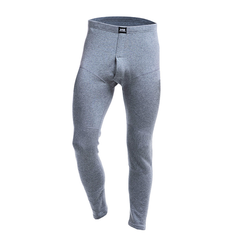 奥元素男士保暖裤秋裤男加厚加绒秋冬棉毛裤打底裤衬裤紧身修身青年