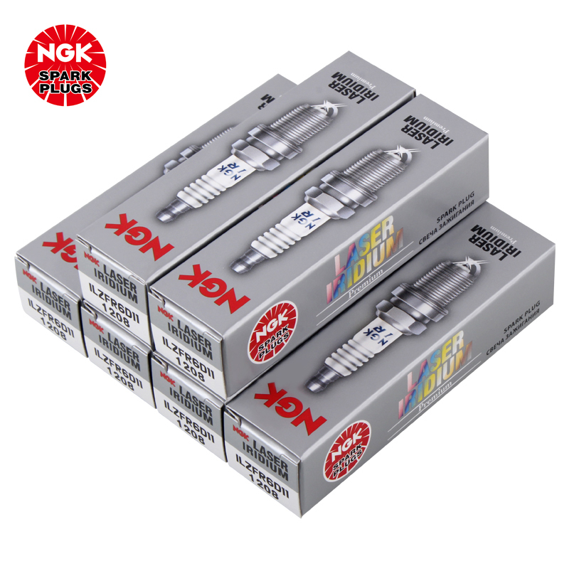 NGK 铱铂金火花塞 DILKAR7B11 1406 六支装 英菲尼迪EX/FX/G/JX/M/Q50/Q70/QX50