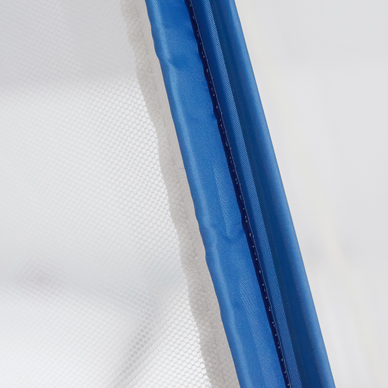 北极绒蒙古包蚊帐新款免安装折叠式1.5三开门