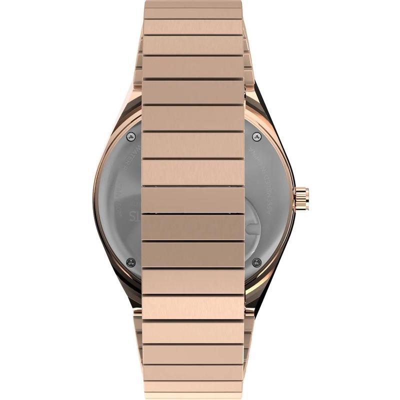 Timex/天美时Pink海洋回收塑料潮流石英表中性款环保防水米浪花纹