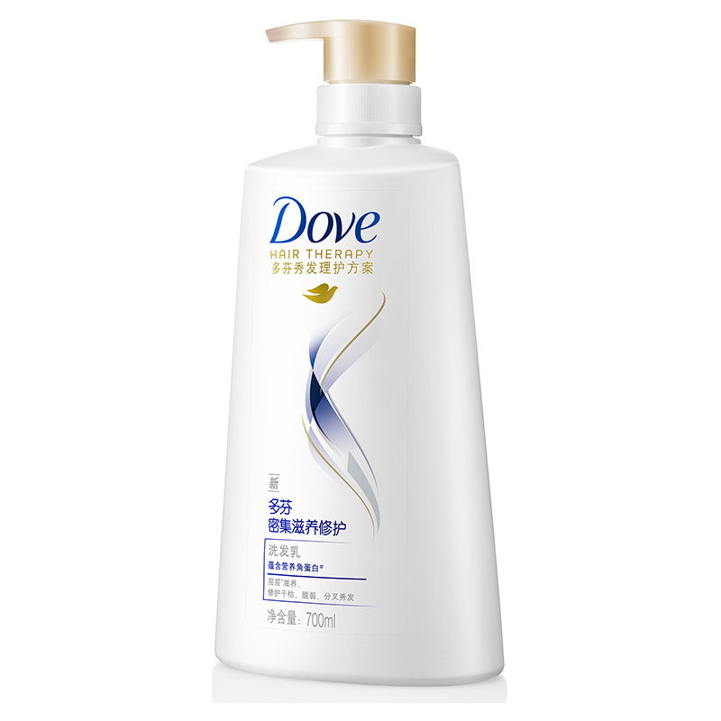 多芬(Dove) 密集滋养修护洗发乳700ml[联合利华]高清大图