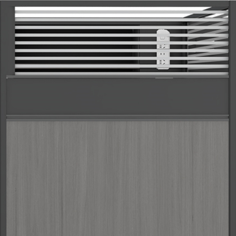 伟樽屏风办公桌四人位240*120*110cm张高清大图