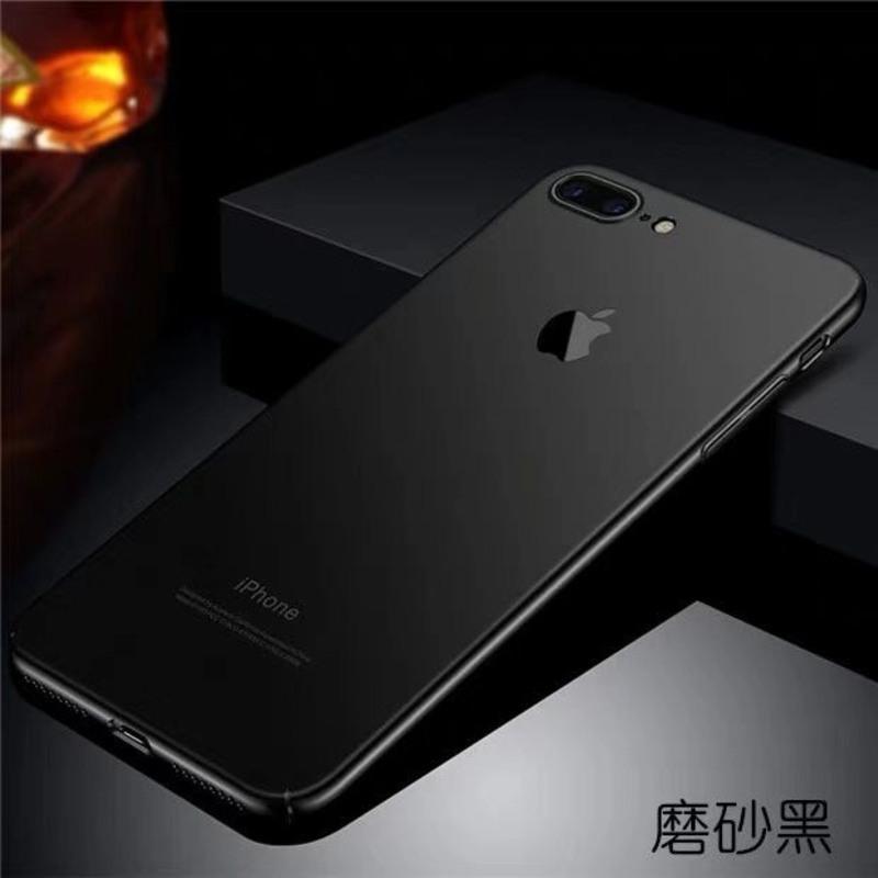 壳iphonexxrxsmax套6s磨砂硬壳7plus全包11超薄男黑色裸壳苹果66s4