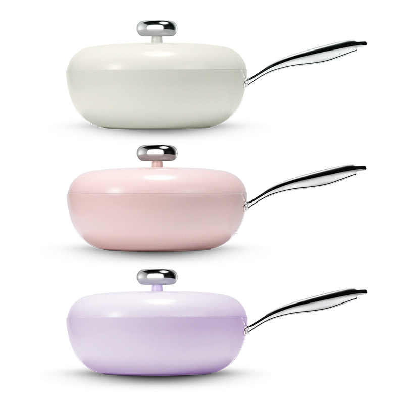 Velosan温仑山鹅卵石0涂层不粘炒锅32cmVE057-32W01高清大图