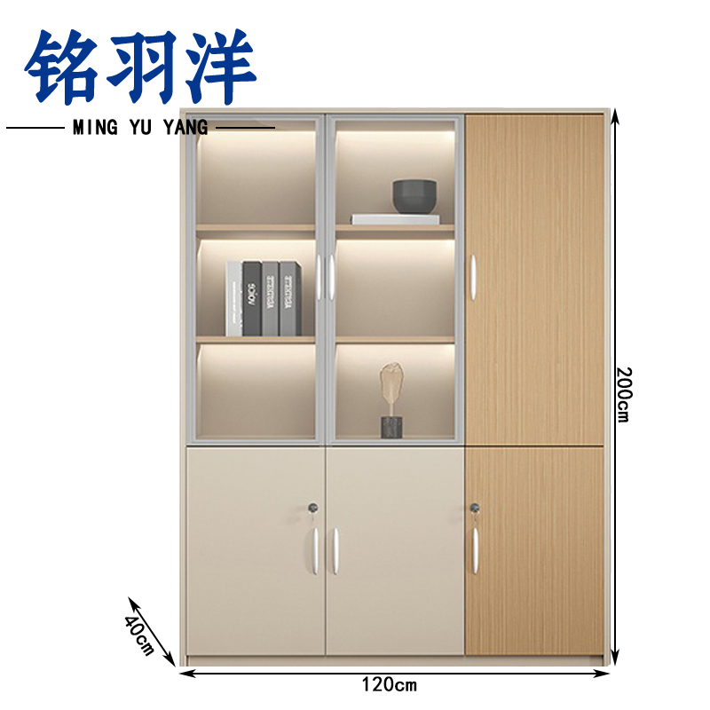铭羽洋书柜高清大图