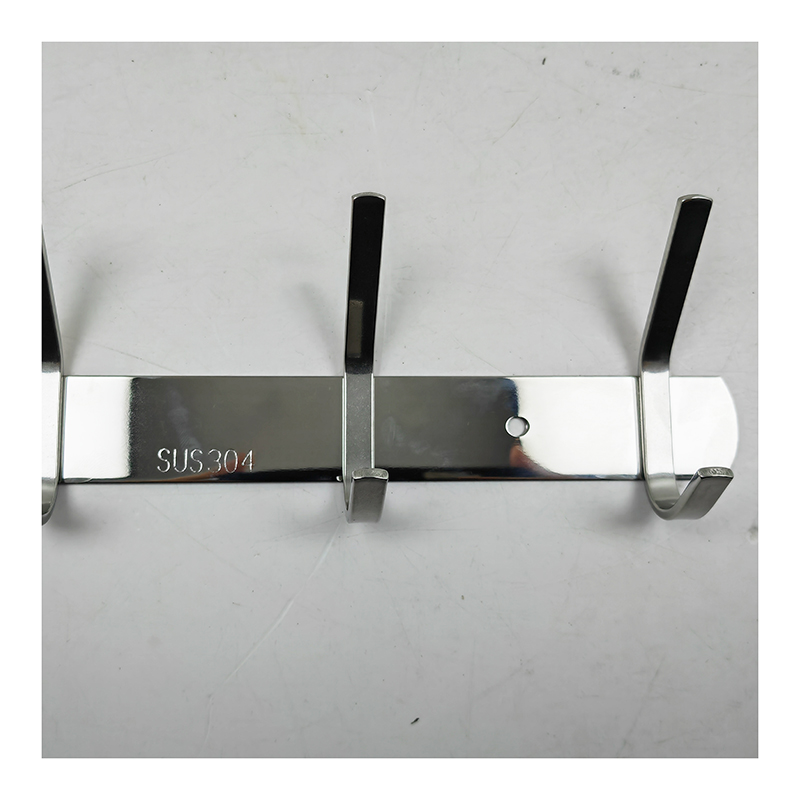 和居态 不锈钢挂衣钩(6钩)HJT-ZWJ01 个高清大图