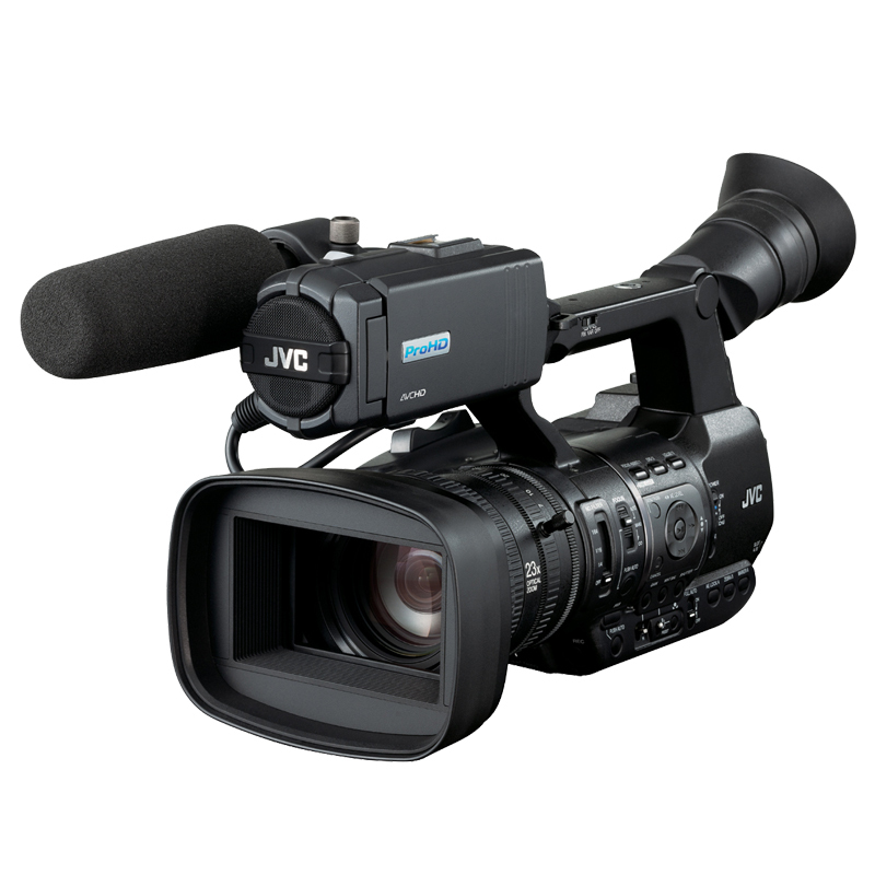 杰伟世(JVC)GY-HM606 手持式ProHD 摄影机 高清摄像机 摄录一体机750万有效像素 3.5英寸显示屏