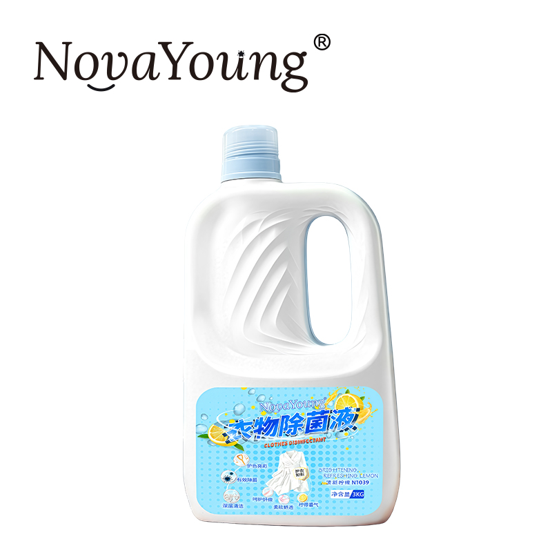 novayoung N1039 衣物除菌液清新柠檬3kg 白色高清大图