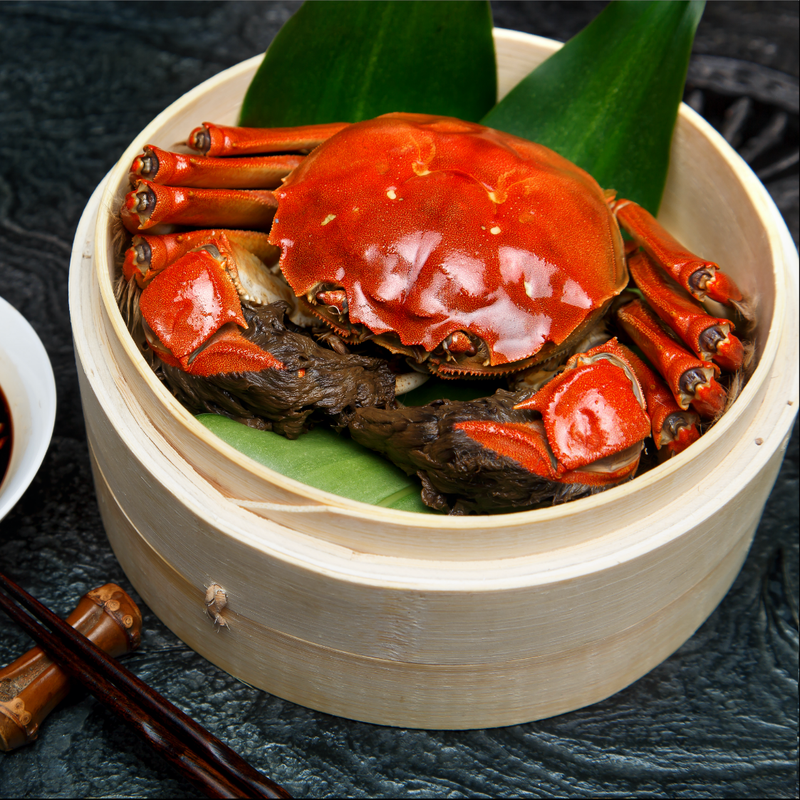 蟹老宋阳澄大闸蟹 海鲜水产生鲜礼盒 中秋螃蟹礼品 (公3.5 母2.5)8只高清大图