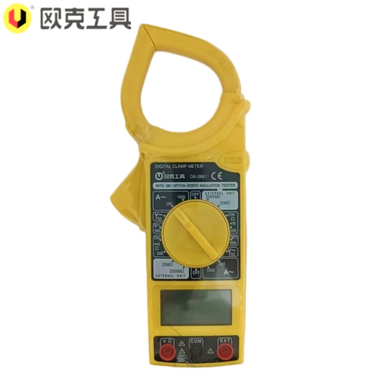 欧克 钳形数显万用表数字多用表多功能 OK-0861高清大图