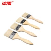 冰禹(ICEY) 扁油刷 木把油漆刷 化纤丝船用刷 高档5寸 化纤
