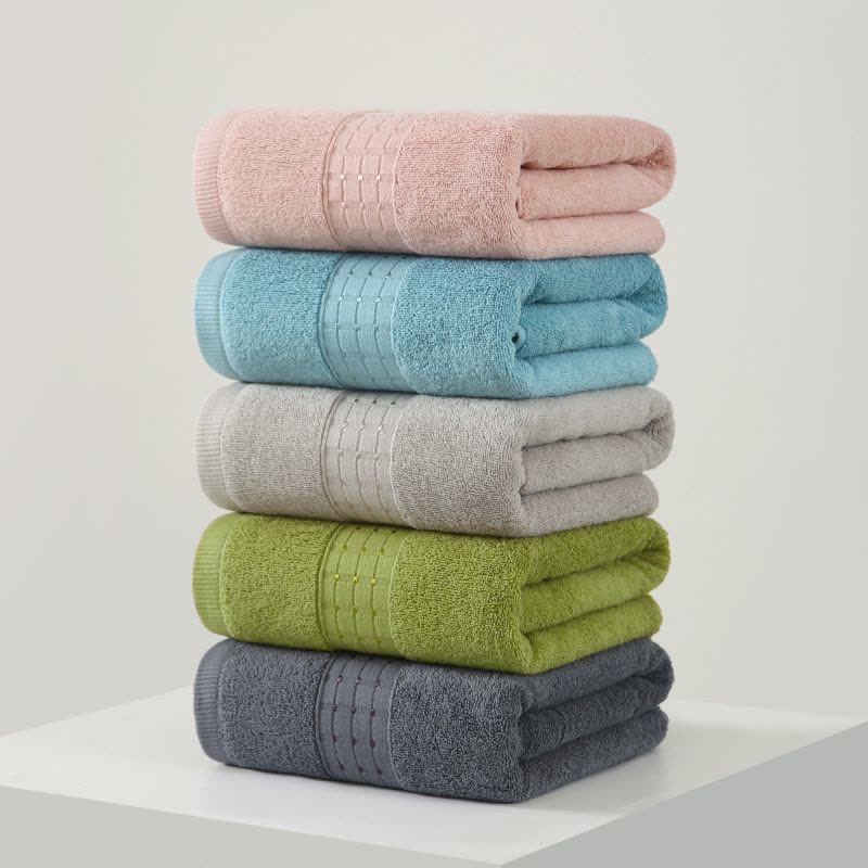 天山柔 33*70cm 90g 长绒棉纯棉星恋 毛巾 (计价单位:条)图片