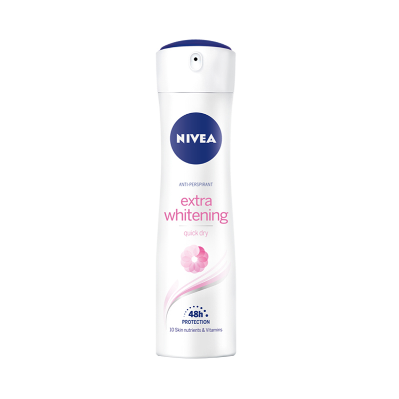 妮维雅(NIVEA)精华爽身气雾150ml 香体喷雾