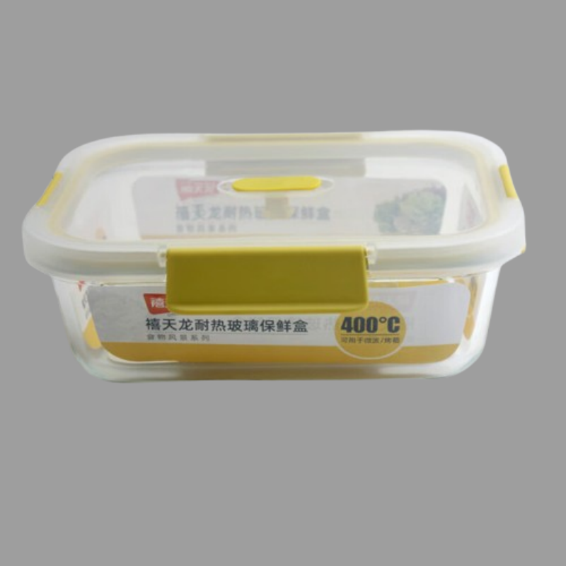 禧天龙(Citylong)H-8485玻璃保鲜盒 家用冰箱微波炉烤箱便当盒带盖密封小汤碗餐盒高清大图