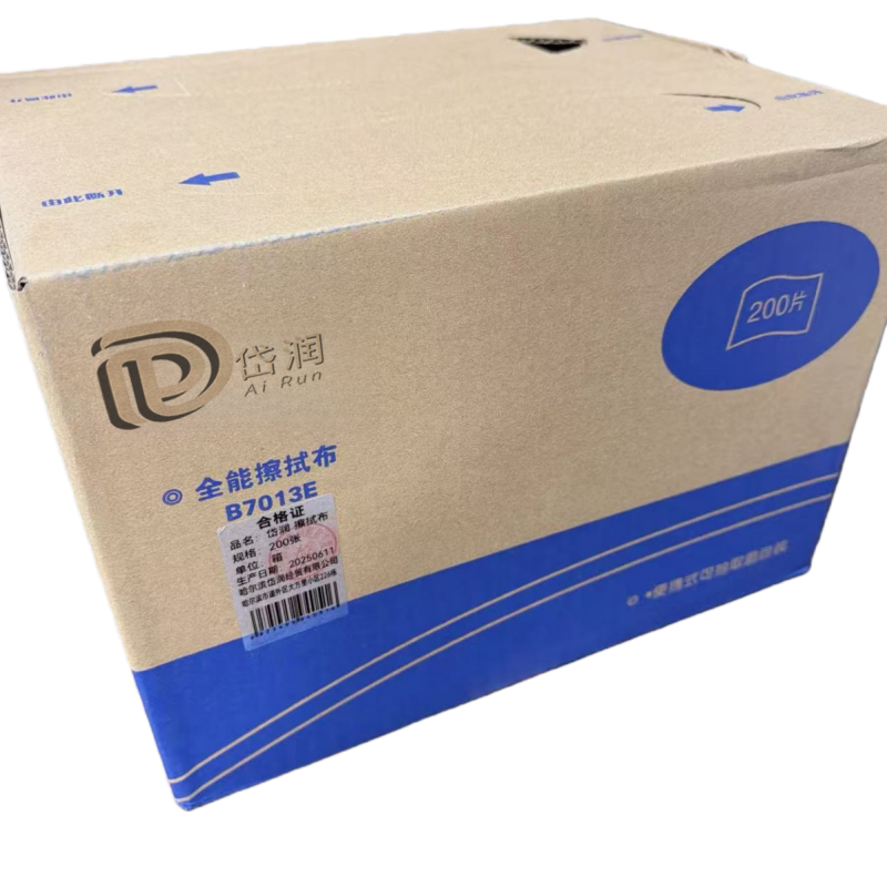 岱润 擦拭布 200张 B7013E 箱 抹布高清大图