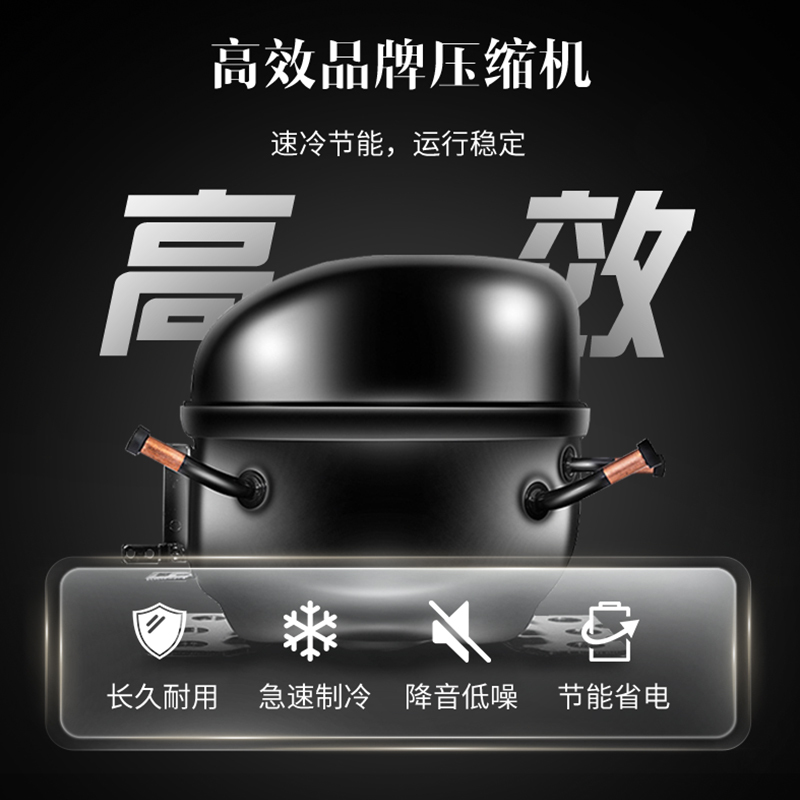 澳柯玛(AUCMA) 展示柜 HC-18A8W 风冷款工作台全冷藏展示柜保鲜平冷厨房不锈钢1.8米长0.8米宽