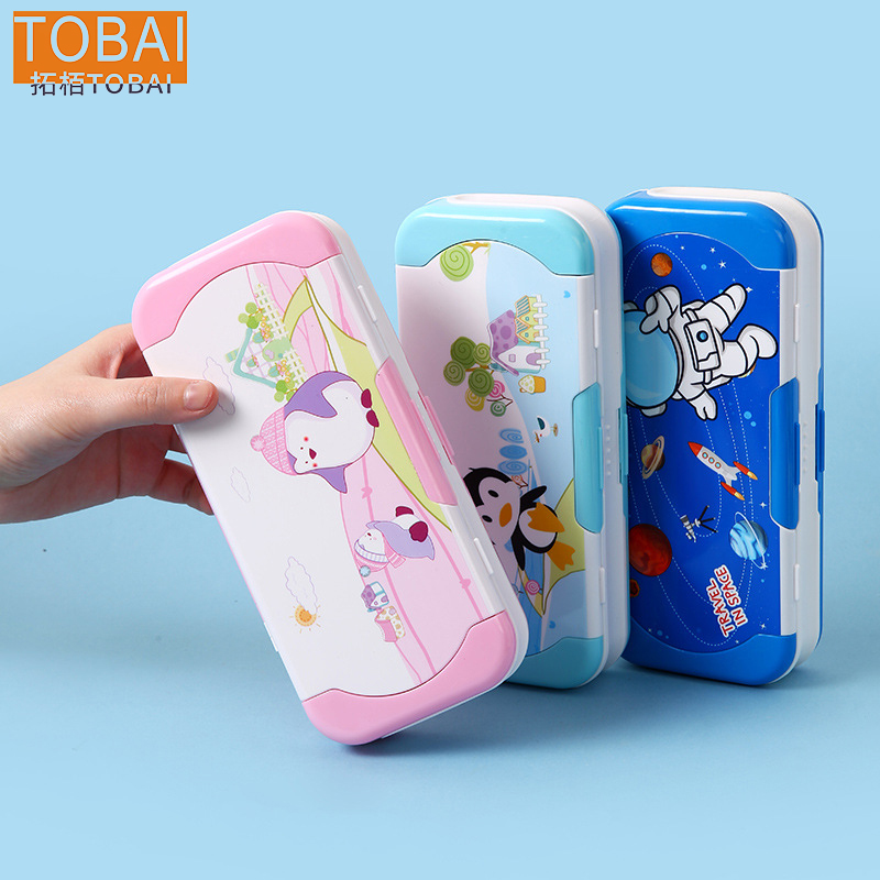 拓栢宣传文具盒含套尺可定制logoTBW-5C 个高清大图