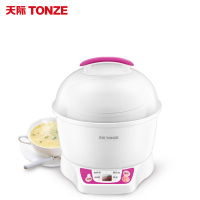 天际(TONZE)宝宝营养辅食炖汤煲粥燕窝隔水炖盅陶瓷内胆0.7L小型宿舍9.5H智能预约DGD7-7B(BB煲)