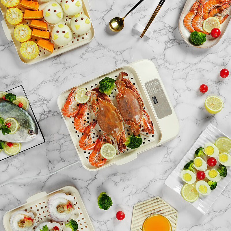 思嘉思达电蒸笼 SKD-C0155+思嘉思达分体火锅SKD-G0191套餐高清大图