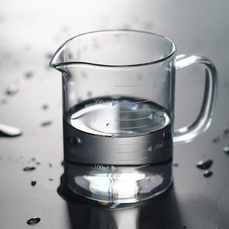 耐热玻璃量杯带刻度杯子微波炉加热烘焙毫升量杯家用厨房水杯