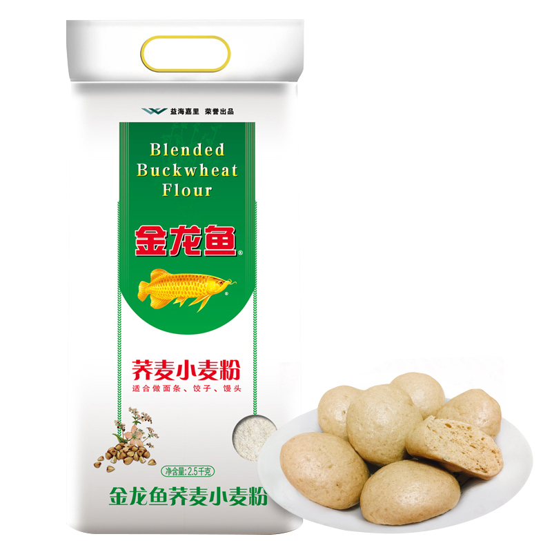 金龙鱼荞麦小麦粉2.5kg 荞麦粉