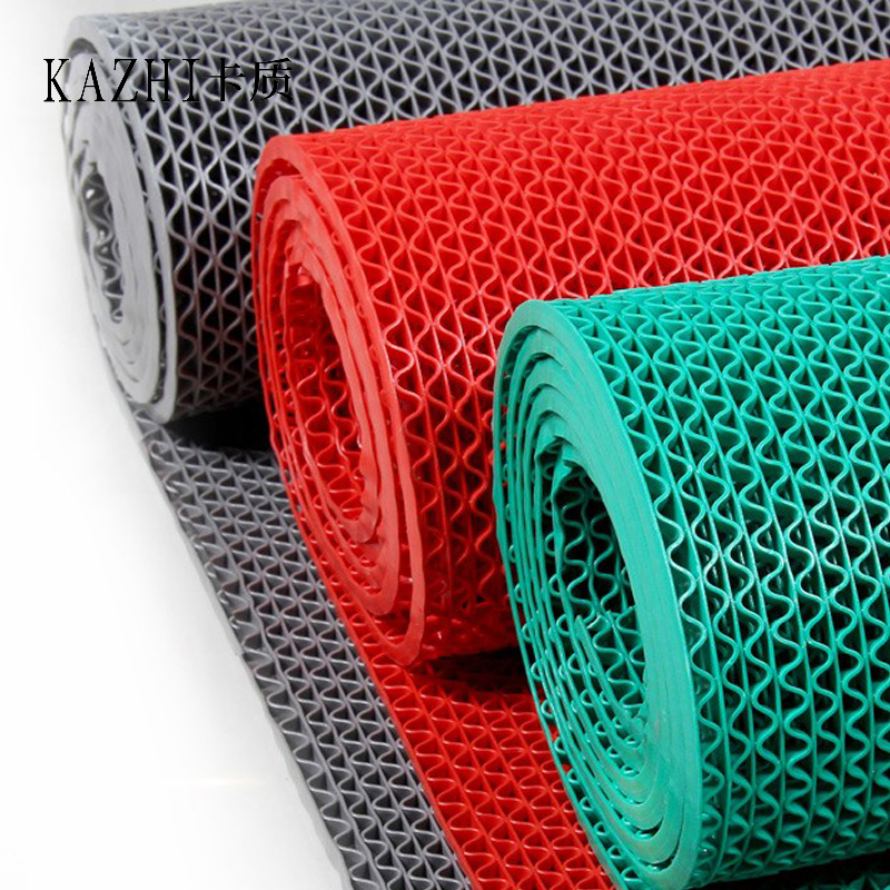 卡质 PVC镂空防滑地垫 防水浴室洗手间卫生间洗澡间厕所厨房塑料垫高清大图