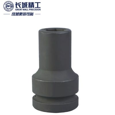 长城精工 风炮套筒1寸六角风动长套筒电动扳手气动扳手套筒头40mm 588640