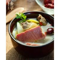 金字金华火腿肉100gx3包 正宗火腿切片无骨 煲汤料食材