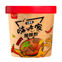 忆之味青春范酸辣粉网红速食整箱重庆风味红薯粉丝方便面 酸辣粉6桶装