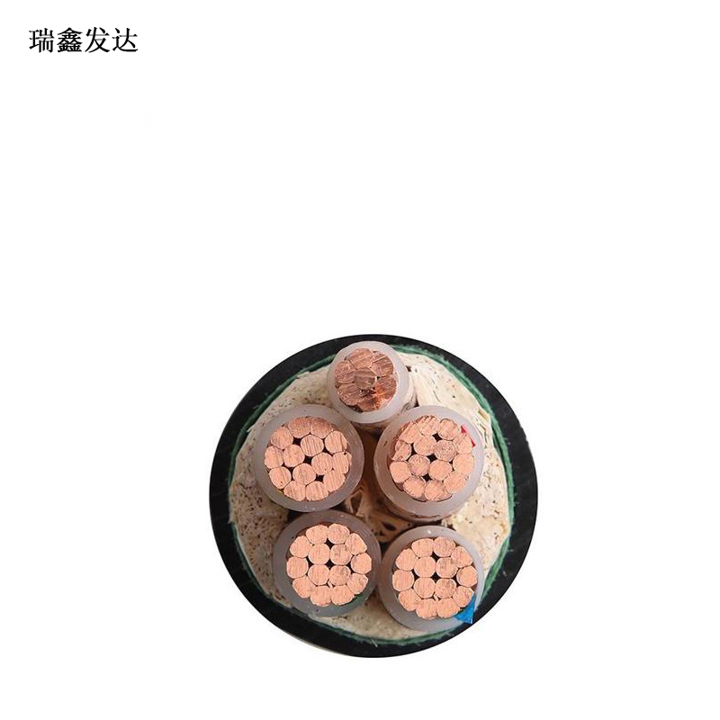 铜芯铠装电力电缆 YJV22 4*150+1*70 米高清大图